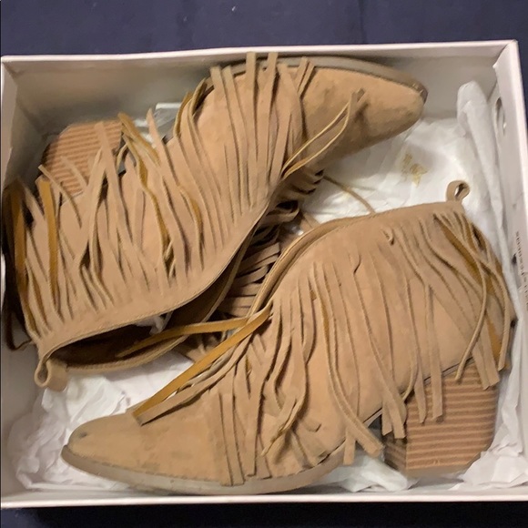 Fringe Booties - Picture 3 of 3